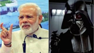 PM Narendra Modi Ends ICAI Speech With Villain Darth Vader's Theme Music, Social Media Goes Crazy PM Narendra Modi Ends ICAI Speech With Villain Darth Vader's Theme Music, Social Media Goes Crazy