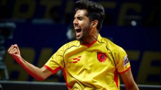 Ultimate Table Tennis: Sanil Shetty Leads Falcons TTC to Smashing Win Ultimate Table Tennis: Sanil Shetty Leads Falcons TTC to Smashing Win