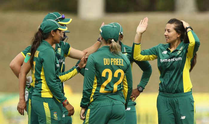 South Africa post challenging total vs India