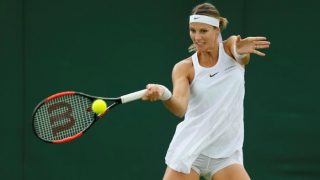 Wimbledon 2017: Mandy Minella Plays Wimbledon While 4.5 Months Pregnant Wimbledon 2017: Mandy Minella Plays Wimbledon While 4.5 Months Pregnant