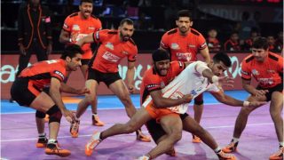 प्रो कबड्डी लीग: पुनेरी पल्टन ने दूसरी बार यू-मुंबा को दी मात प्रो कबड्डी लीग: पुनेरी पल्टन ने दूसरी बार यू-मुंबा को दी मात