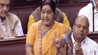 Disappointed With Opposition Meeting Chinese Envoy But Not The Govt: Sushma Swaraj's Jibe at Rahul Gandhi Disappointed With Opposition Meeting Chinese Envoy But Not The Govt: Sushma Swaraj's Jibe at Rahul Gandhi