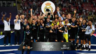Real Madrid Beat Manchester United 2-1 to Win Their Fourth UEFA Super Cup Title Real Madrid Beat Manchester United 2-1 to Win Their Fourth UEFA Super Cup Title