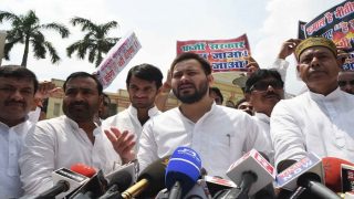 Tejashwi Yadav, Rabri Devi Quizzed by I-T Officials in Benami Properties Case Tejashwi Yadav, Rabri Devi Quizzed by I-T Officials in Benami Properties Case