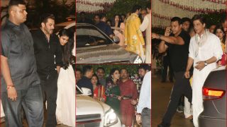 Ganeshotsav 2017: Salman Khan, Aishwarya Rai Bachchan, Shah Rukh Khan, Kajol Spotted Under One Roof (SEE PHOTOS) Ganeshotsav 2017: Salman Khan, Aishwarya Rai Bachchan, Shah Rukh Khan, Kajol Spotted Under One Roof (SEE PHOTOS)