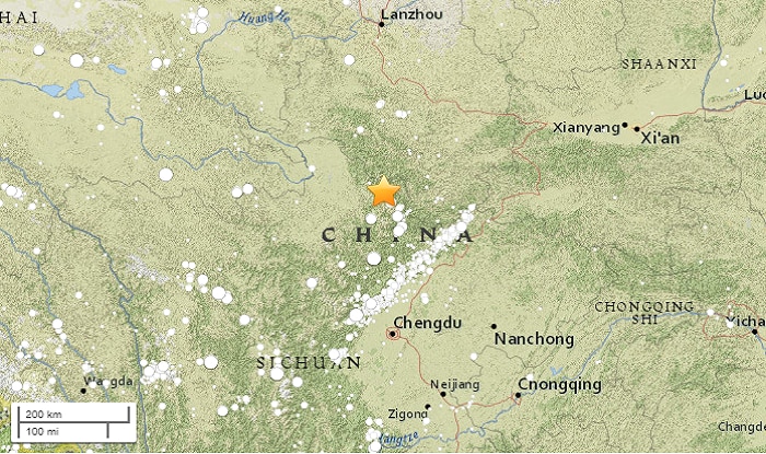 China hit by 6.5 magnitude quake