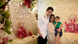 Here Are Unseen Pictures Of Ganpati Celebrations From Arpita Khan Sharma’s Residence Here Are Unseen Pictures Of Ganpati Celebrations From Arpita Khan Sharma’s Residence