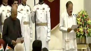 Watch: Venkaiah Naidu sworn in as new Vice President Watch: Venkaiah Naidu sworn in as new Vice President