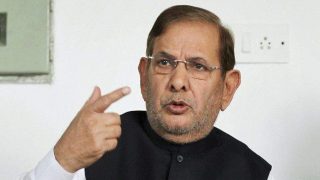 Backed By 14 State Units, Sharad Yadav-led Faction to Present Itself as 'Real JD(U)' Backed By 14 State Units, Sharad Yadav-led Faction to Present Itself as 'Real JD(U)'