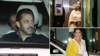 Salman Khan, Priyanka Chopra, Sonakshi Sinha Take Ganpati Darshan At Arpita Khan's House - View HQ Pics Salman Khan, Priyanka Chopra, Sonakshi Sinha Take Ganpati Darshan At Arpita Khan's House - View HQ Pics