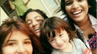 AbRam Poses Adorably As Suhana's Girl Gang Pampers Him With Love! AbRam Poses Adorably As Suhana's Girl Gang Pampers Him With Love!