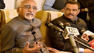 Muslims' Insecurity, Triple Talaq, Kashmir Imbroglio: V-P Hamid Ansari Steers Political Debate as he Departs Muslims' Insecurity, Triple Talaq, Kashmir Imbroglio: V-P Hamid Ansari Steers Political Debate as he Departs