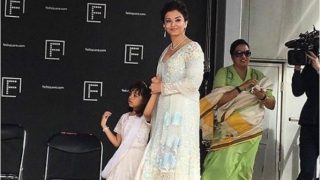 Aishwarya Rai Looks Stunning in White as She Twins with Daughter Aaradhya at the Indian Film Festival of Melbourne Aishwarya Rai Looks Stunning in White as She Twins with Daughter Aaradhya at the Indian Film Festival of Melbourne
