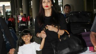Aishwarya Rai Bachchan And Aaradhya Look Cheerful As They Return From Australia - View Pics Aishwarya Rai Bachchan And Aaradhya Look Cheerful As They Return From Australia - View Pics