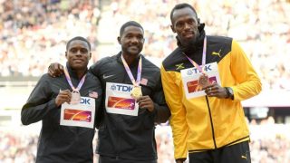 Justin Gatlin Booed Again, This Time at Medal Ceremony Justin Gatlin Booed Again, This Time at Medal Ceremony