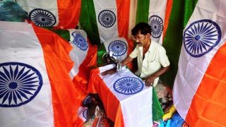 Indian National Flag ‘Tiranga’ Sale on Rise: Made in China Tricolor Brings Displeasure Among Buyers Indian National Flag ‘Tiranga’ Sale on Rise: Made in China Tricolor Brings Displeasure Among Buyers