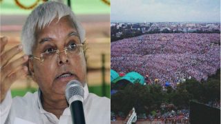 Lalu Yadav Tweets Morphed Image of Crowd Size at BJP Bhagao Rally in Patna, Says Report Lalu Yadav Tweets Morphed Image of Crowd Size at BJP Bhagao Rally in Patna, Says Report