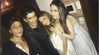 Shah Rukh Khan, Gauri Khan And Manish Malhotra Know How To Work Hard And Party Harder! (View Pic) Shah Rukh Khan, Gauri Khan And Manish Malhotra Know How To Work Hard And Party Harder! (View Pic)