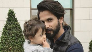 Misha Looks Exactly Like A Doll In Her Pre-Birthday Picture With Shahid Kapoor! Misha Looks Exactly Like A Doll In Her Pre-Birthday Picture With Shahid Kapoor!