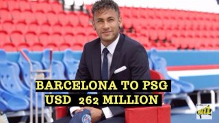 Neymar Named Most Expensive Football Player With USD 262 Million Transfer: See Other Highest Paid Footballers on The List Neymar Named Most Expensive Football Player With USD 262 Million Transfer: See Other Highest Paid Footballers on The List