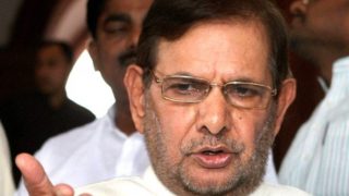 Setback For Sharad Yadav as EC Rejects His Application Claiming Stakes Over JD(U) Party Symbol Setback For Sharad Yadav as EC Rejects His Application Claiming Stakes Over JD(U) Party Symbol