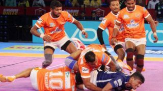 Pro Kabaddi 2017, Highlights: Haryana Steelers Beat Telugu Titans 37-19 Pro Kabaddi 2017, Highlights: Haryana Steelers Beat Telugu Titans 37-19