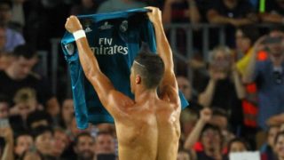 El Clasico: Cristiano Ronaldo Mocks Lionel Messi With Shirt Celebration at Camp Nou El Clasico: Cristiano Ronaldo Mocks Lionel Messi With Shirt Celebration at Camp Nou