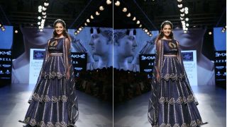 Saiyami Kher Looks Gorgeous as Nachiket Barve’s Showstopping Bride at Lakme Fashion Week 2017! Saiyami Kher Looks Gorgeous as Nachiket Barve’s Showstopping Bride at Lakme Fashion Week 2017!