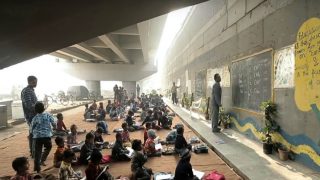 School Under Delhi Metro Bridge Gives Hope to The Underprivileged children School Under Delhi Metro Bridge Gives Hope to The Underprivileged children