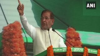 Sharad Yadav Terms Sanjhi Virasat Bachao as 'Unity Among Political Parties' Sharad Yadav Terms Sanjhi Virasat Bachao as 'Unity Among Political Parties'