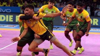 Pro Kabaddi 2017: Patna Draw Against UP as Gujarat Beat Jaipur Pink Panthers in PKL Season 5 Pro Kabaddi 2017: Patna Draw Against UP as Gujarat Beat Jaipur Pink Panthers in PKL Season 5