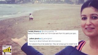 Twinkle Khanna Trolls Man Openly Defecating & Promotes Akshay Kumar's Toilet Ek Prem Katha with This Hilarious Picture Twinkle Khanna Trolls Man Openly Defecating & Promotes Akshay Kumar's Toilet Ek Prem Katha with This Hilarious Picture
