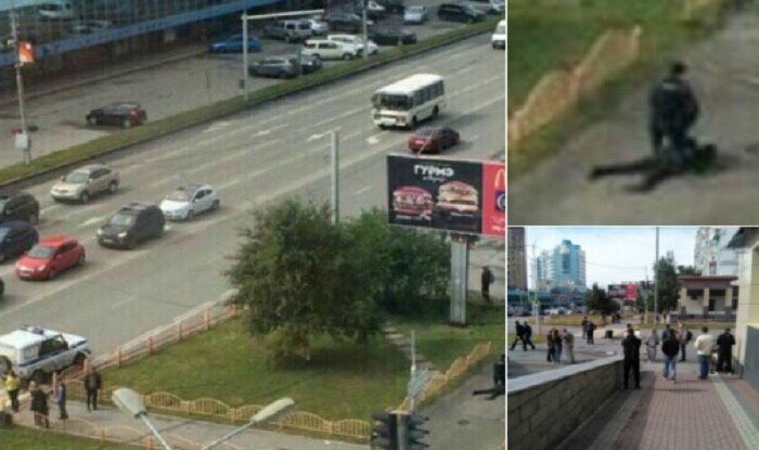 Attacker 'liquidated' by Russian police after stabbing spree Attacker 'liquidated' by Russian police after stabbing spree