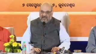 With 'Mission 120', BJP to Fight Odisha Elections Alone, Says Amit Shah With 'Mission 120', BJP to Fight Odisha Elections Alone, Says Amit Shah
