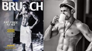 Hottest Man In Town! Farhan Akhtar Wears Just A Towel, Coolly Flaunts His Chiselled Body Hottest Man In Town! Farhan Akhtar Wears Just A Towel, Coolly Flaunts His Chiselled Body
