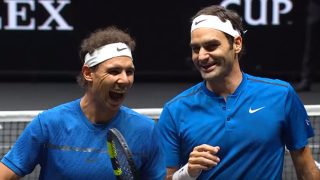 Laver Cup: Roger Federer, Rafael Nadal Play Together For The First Time, Twitter Goes Crazy Laver Cup: Roger Federer, Rafael Nadal Play Together For The First Time, Twitter Goes Crazy