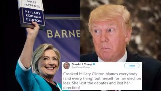 Hillary Clinton Trolls Donald Trump For His 'Crooked' Comment, Ridicules US President By Offering Children's Book Hillary Clinton Trolls Donald Trump For His 'Crooked' Comment, Ridicules US President By Offering Children's Book