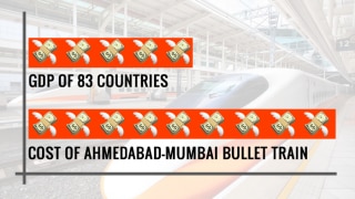 Ahmedabad-Mumbai Bullet Train Project to Cost More Than GDP of These Countries Ahmedabad-Mumbai Bullet Train Project to Cost More Than GDP of These Countries