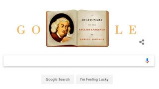 Google Doodle Celebrates 308th Birth Anniversary Of Samuel Johnson, The Father Of Modern Dictionary Google Doodle Celebrates 308th Birth Anniversary Of Samuel Johnson, The Father Of Modern Dictionary
