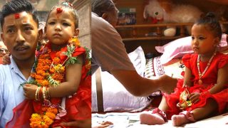 Nepal Anoints 3-Year-Old Trishna Shakya As Living Goddess: Know The Rituals, Beliefs And Selection Process Attached To It Nepal Anoints 3-Year-Old Trishna Shakya As Living Goddess: Know The Rituals, Beliefs And Selection Process Attached To It