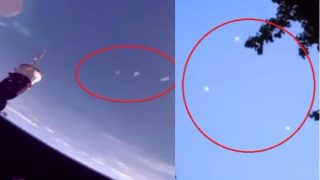 Aliens Are Watching? Video of 3 UFO Orbs Flying Below International Space Station is Going Viral Aliens Are Watching? Video of 3 UFO Orbs Flying Below International Space Station is Going Viral