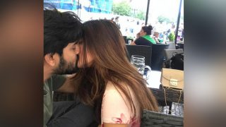 Riya Sen Kisses Husband Shivam Tewari, Intimate Picture Goes Viral Riya Sen Kisses Husband Shivam Tewari, Intimate Picture Goes Viral