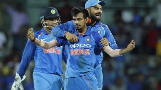 Yuzvendra Chahal Gets the wicket of Glenn Maxwell 3rd consecutive times in this odi series । चहल की फिरकी का जादू, लगातार तीसरी बार किया मैक्सवेल को आउट Yuzvendra Chahal Gets the wicket of Glenn Maxwell 3rd consecutive times in this odi series । चहल की फिरकी का जादू, लगातार तीसरी बार किया मैक्सवेल को आउट