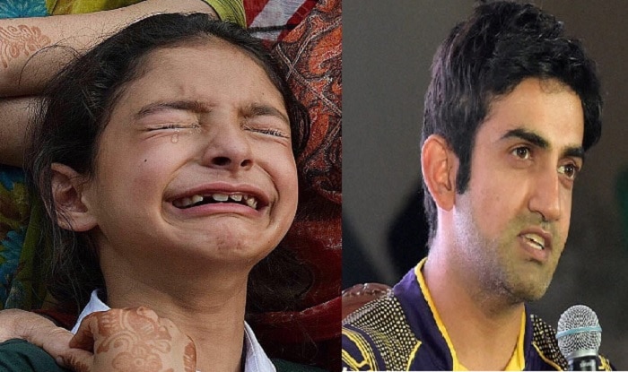 Gautam Gambhir to bear education expenses of martyred JK cop's daughter Gautam Gambhir to bear education expenses of martyred JK cop's daughter