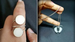 This Chennai Woman Turns Breast Milk Into Beautiful Pieces of Jewellery (See Pictures) This Chennai Woman Turns Breast Milk Into Beautiful Pieces of Jewellery (See Pictures)