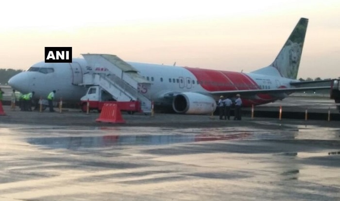 Air India Express plane from Abu Dhabi veers off taxiway in Kochi Air India Express plane from Abu Dhabi veers off taxiway in Kochi