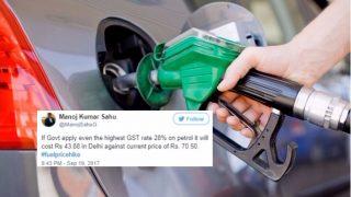 Petrol & Diesel Prices Excluded From GST: Excise Duty on Crude Products Justified By Sharing Ad With Math Error Petrol & Diesel Prices Excluded From GST: Excise Duty on Crude Products Justified By Sharing Ad With Math Error