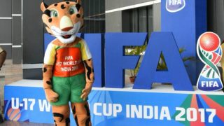 Goa Logo For FIFA U-17 World Cup India 2017 Launched Goa Logo For FIFA U-17 World Cup India 2017 Launched