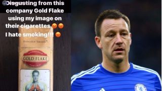 Gold Flake Cigarettes Have Footballer John Terry’s Photo For Smoking Kills Warning & He is Not Happy About It Gold Flake Cigarettes Have Footballer John Terry’s Photo For Smoking Kills Warning & He is Not Happy About It
