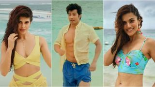 Judwaa 2 Song Aa Toh Sahi: Jacqueline Fernandez, Taapsee Pannu Sizzle In Bikinis, While Varun Dhawan Flaunts His Hot Bod Judwaa 2 Song Aa Toh Sahi: Jacqueline Fernandez, Taapsee Pannu Sizzle In Bikinis, While Varun Dhawan Flaunts His Hot Bod